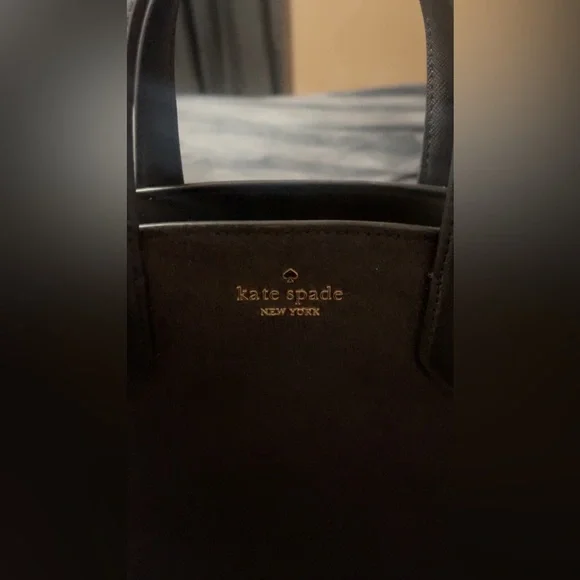 Kate Spade Black Glitter Crossbody - Picture 2 of 3